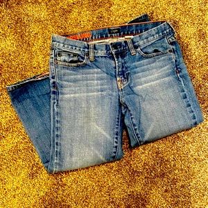 J Crew denim capris